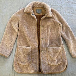 Anthropologie Teddy Coat